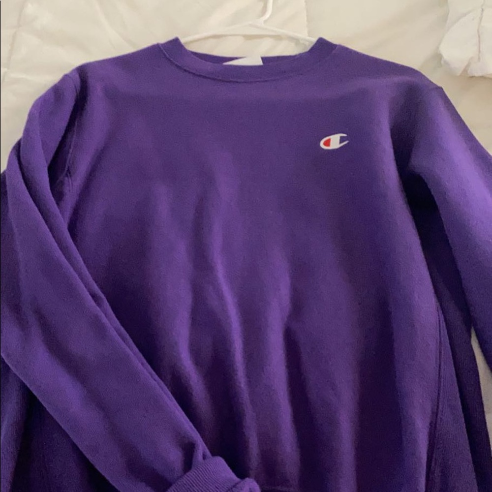 Purple Champion Sweatshirt